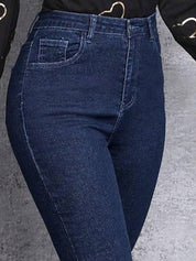 Kotty Women Jean Bootcut High-Rise Light Fade Stretchable Jeans