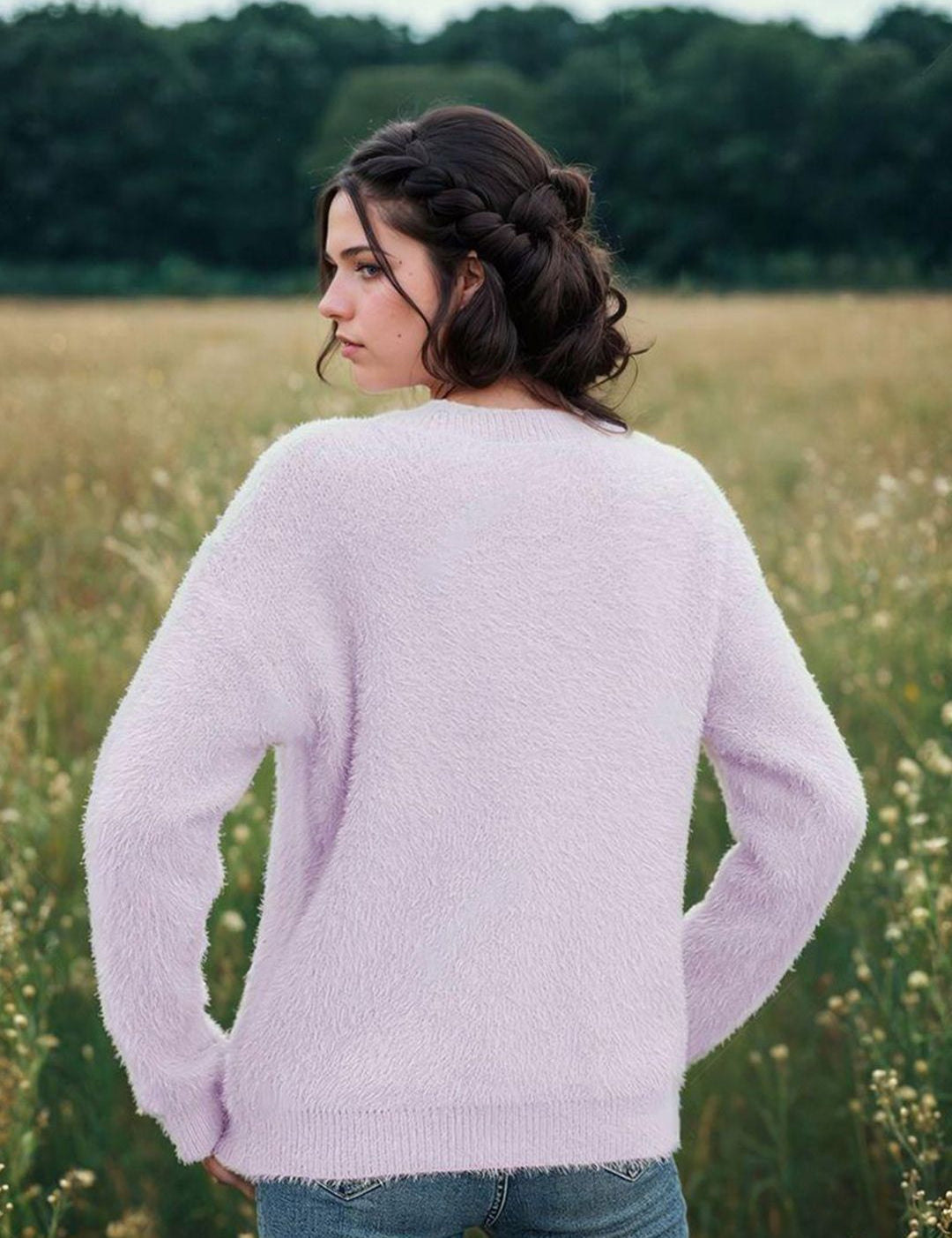 Kotty Women Round Neck Cotton Pullover