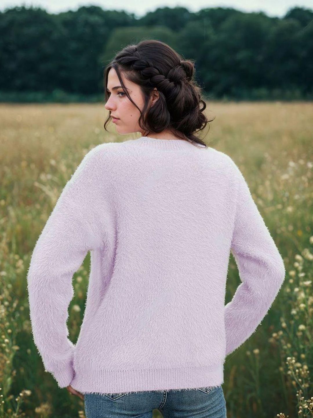 Kotty Women Round Neck Cotton Pullover