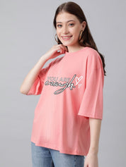 Kotty Women Typography Printed T-shirt