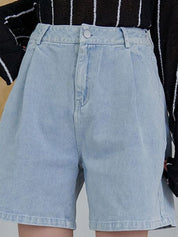 Kotty Women High-Rise Denim Shorts