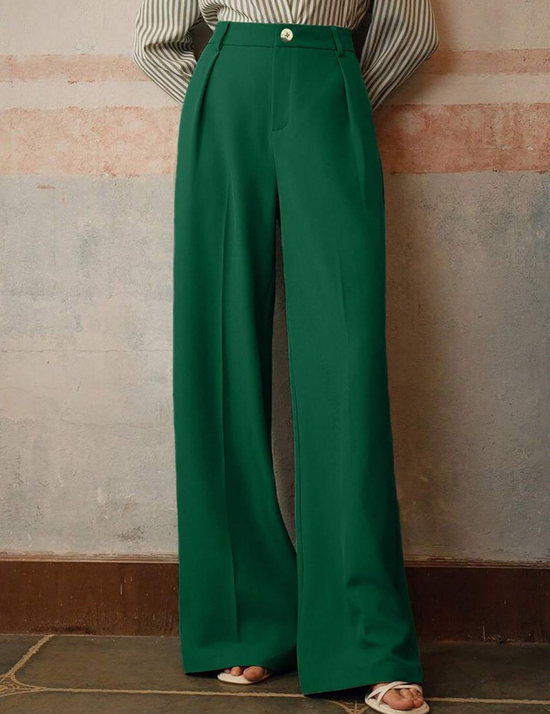 Kotty Women Relaxed High-Rise Formal Trousers