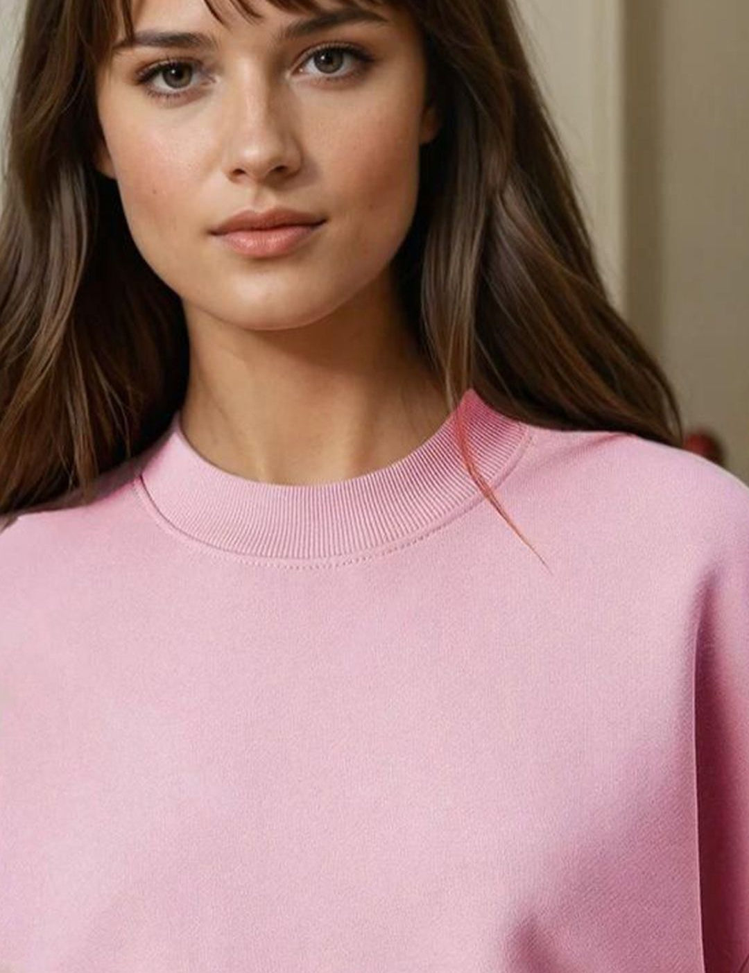 Kotty Women Round Neck Pullover Sweatshirt