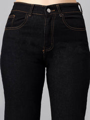 Kotty Women Straight Fit High-Rise Stretchable Jeans