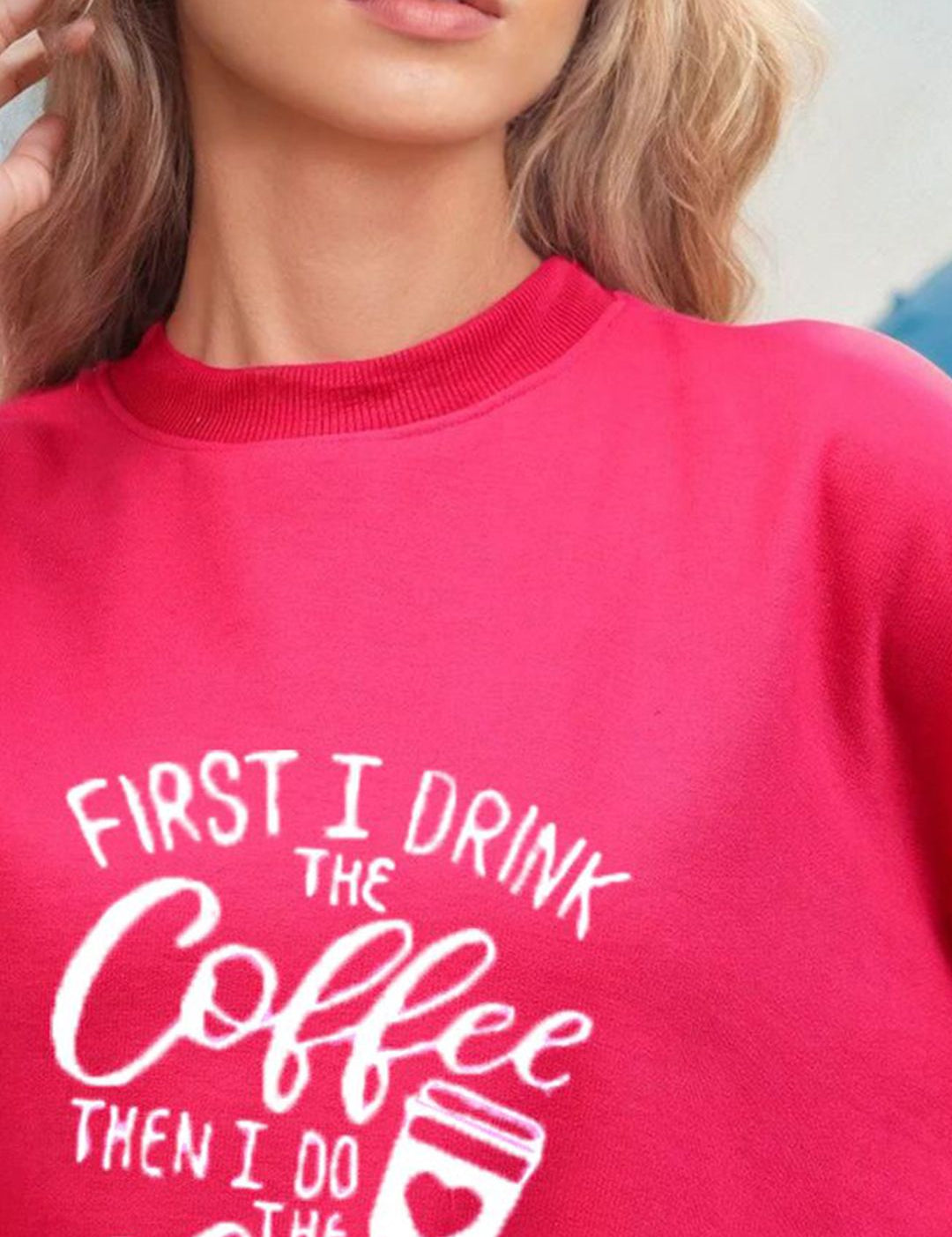 Kotty Women Full Sleeve Graphic Printed Sweatshirt