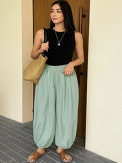 Kotty Women Relaxed Fit High-Rise Regular Trousers