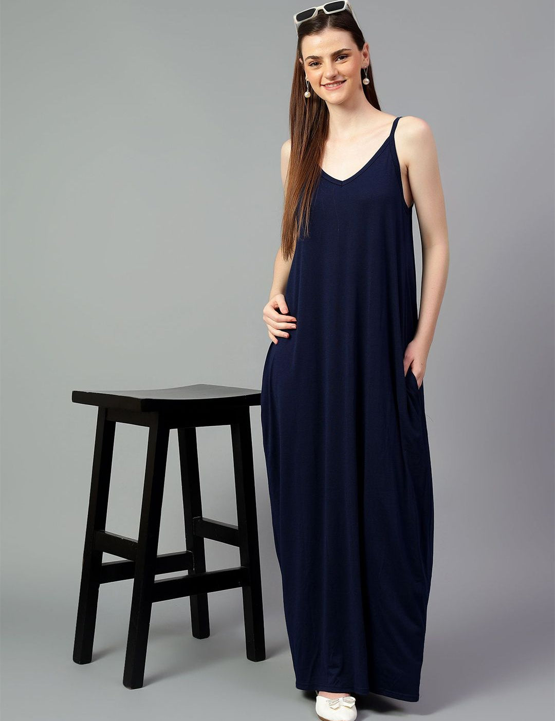 Kotty Crepe Maxi Dress