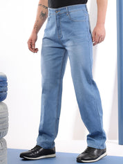 Kotty Men Comfort Regular Fit Mid-Rise Stretchable Jeans