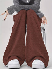 Kotty Women Relaxed Straight Leg High-Rise Trousers