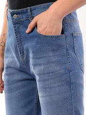 Kotty Men Comfort Fit Mid-Rise Stretchable Jeans