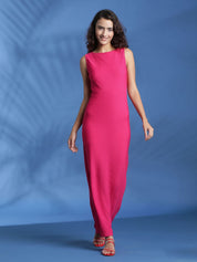 Kotty Women Solid Maxi Midi Dress