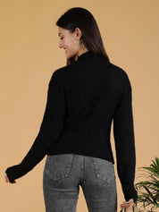 Kotty Women Round Neck Pullover Sweater