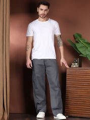 Kotty Men Relaxed Easy Wash Cargos Trousers