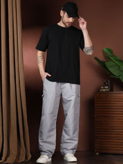 Kotty Men Relaxed Easy Wash Cargos Trousers