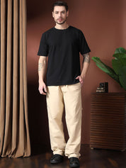 Kotty Men Relaxed Easy Wash Cargos Trousers