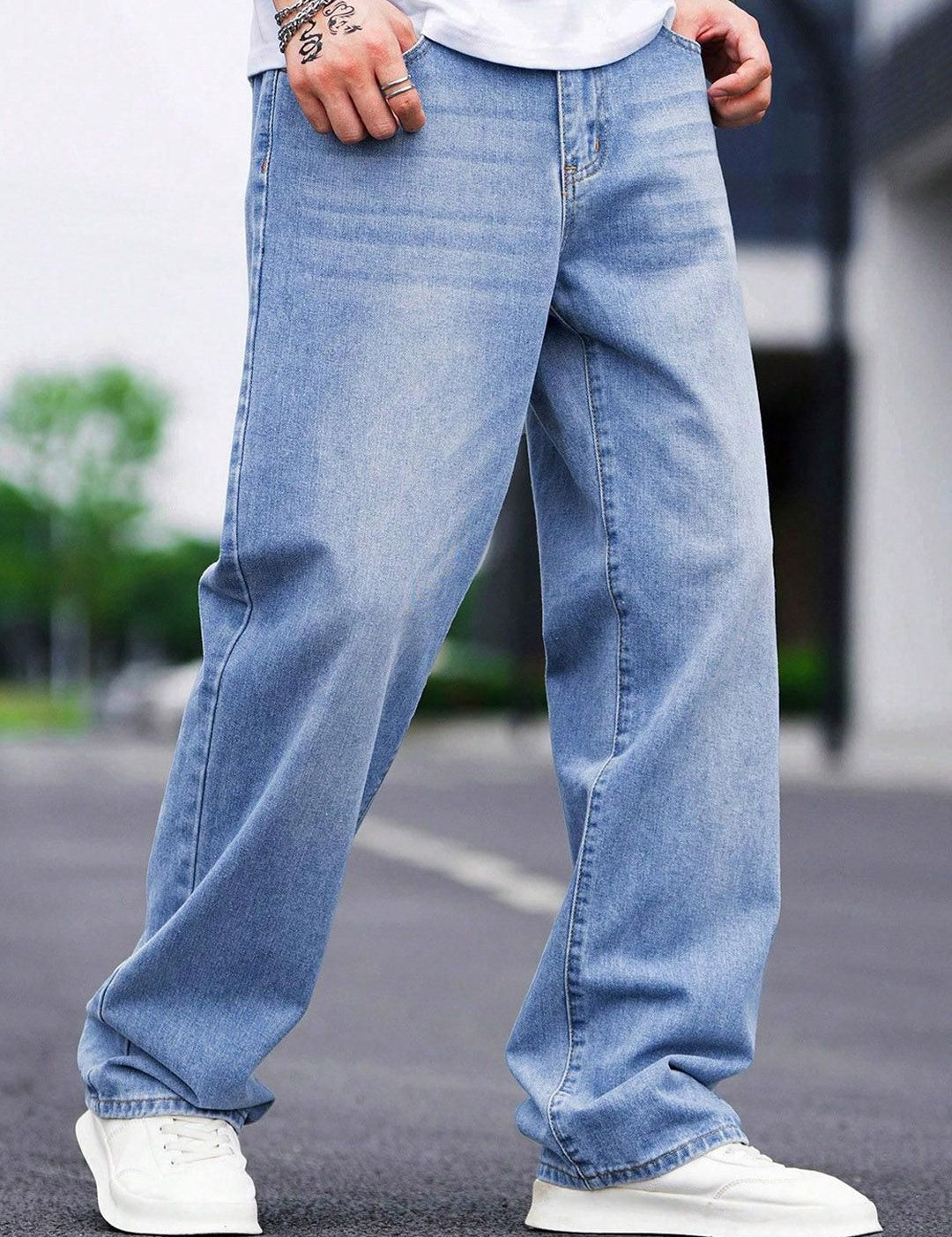 Kotty Men Regular Fit Low-Rise Stretchable Jeans