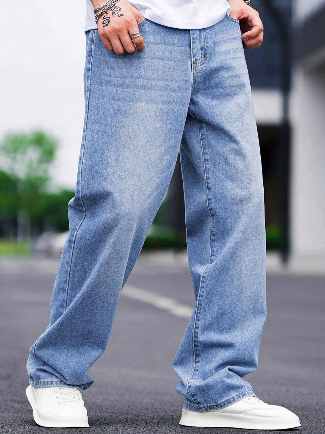 Kotty Men Regular Fit Low-Rise Stretchable Jeans