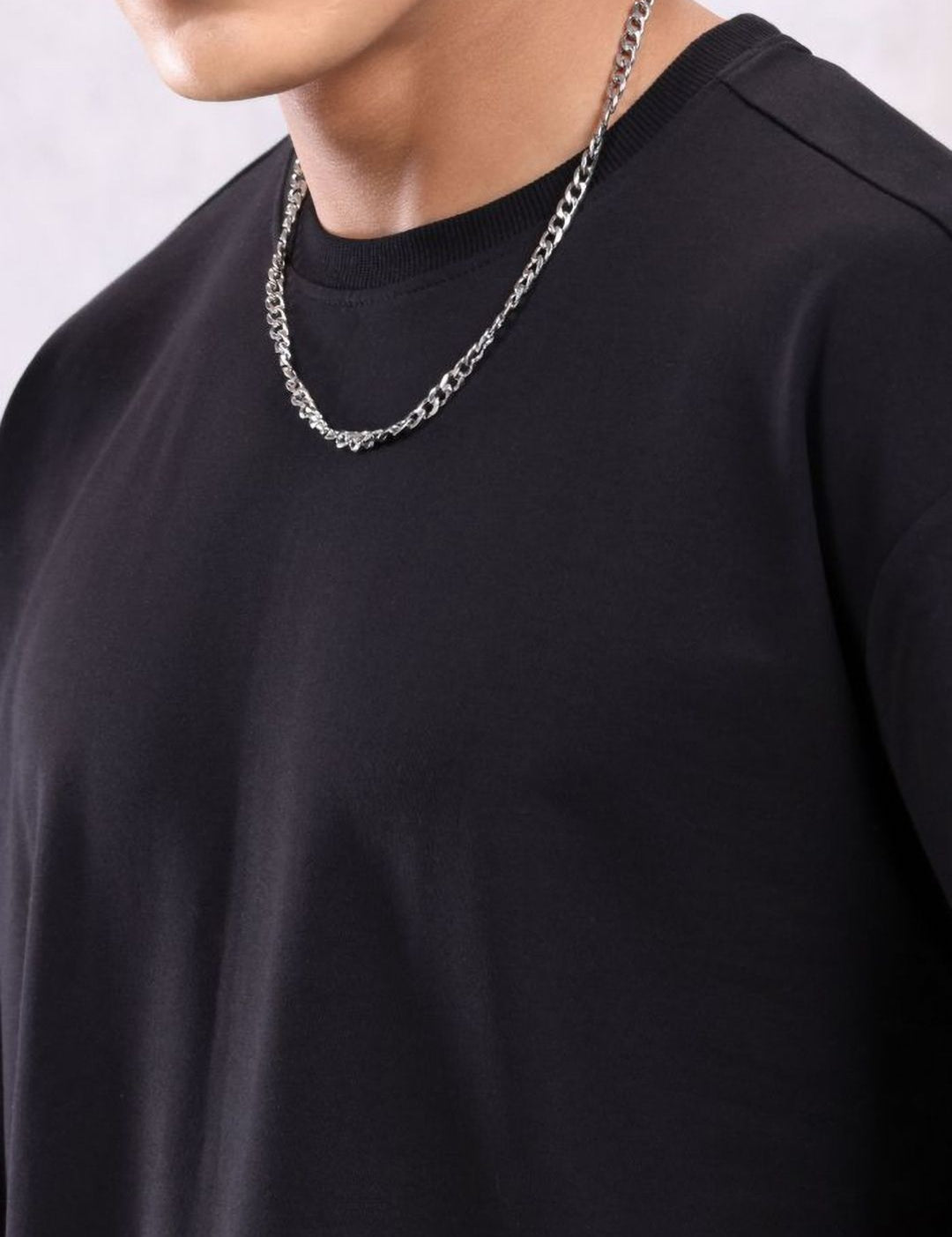 Kotty Men Graphic Printed Round Neck Cotton Oversized T-shirt