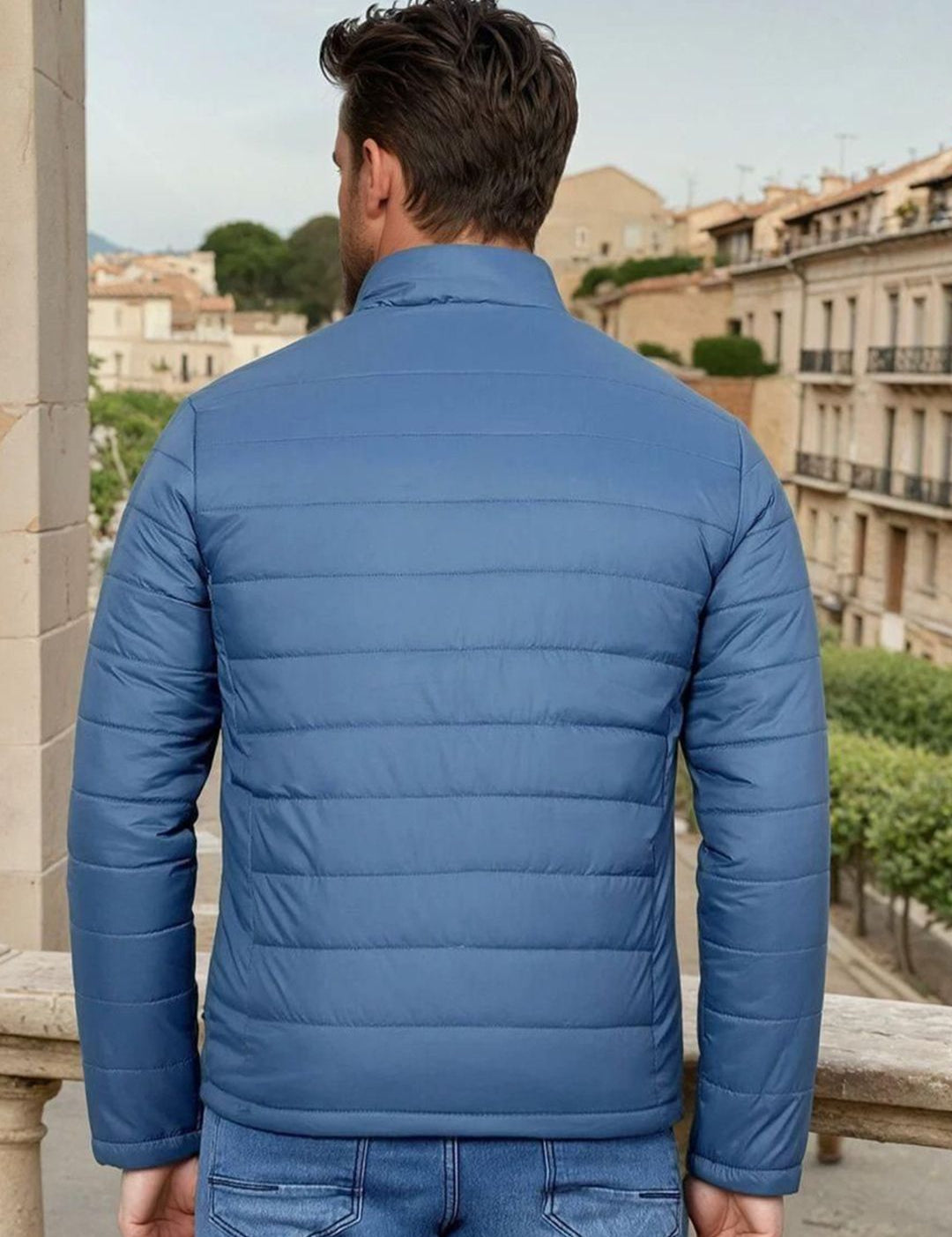 Kotty Men Mock Collar Puffer Jacket