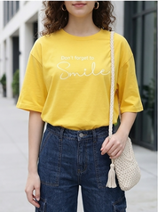 Women White Ruffle Detail Casual Top
