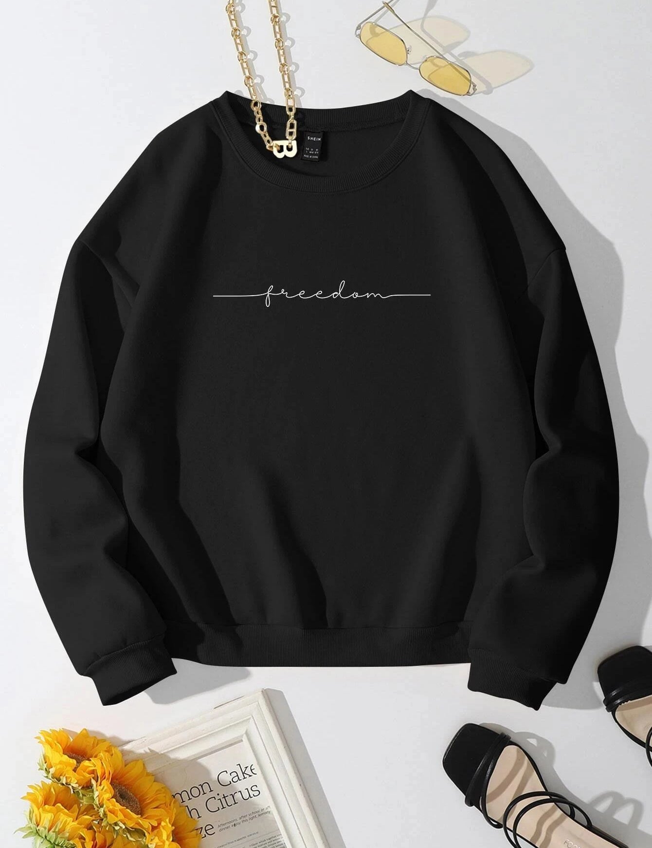 KOTTY Full Sleeve Printed Women Sweatshirt 