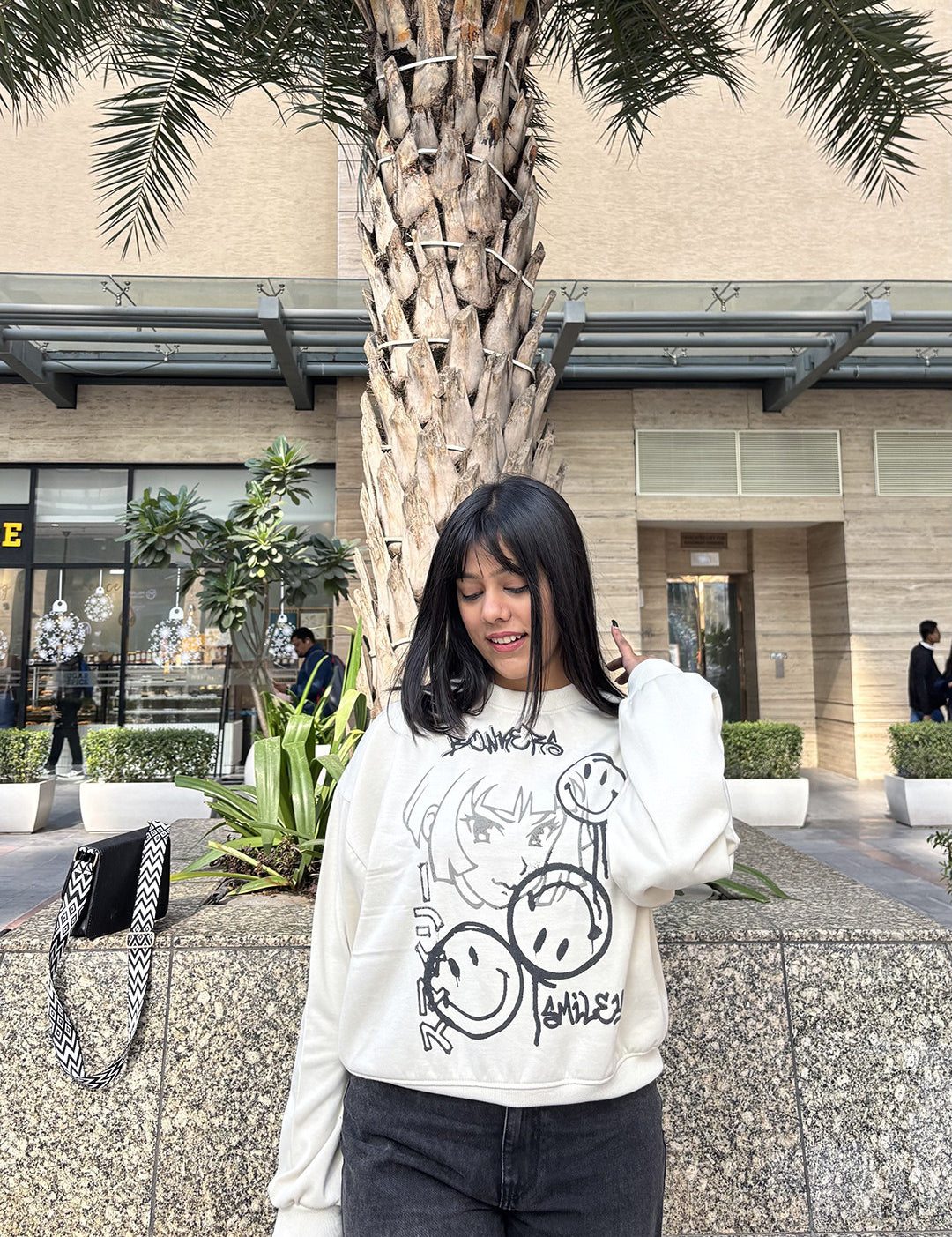 KOTTY Full Sleeve Printed Women Sweatshirt 