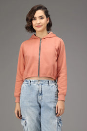 KOTTY Full Sleeve Solid Women Sweatshirt 