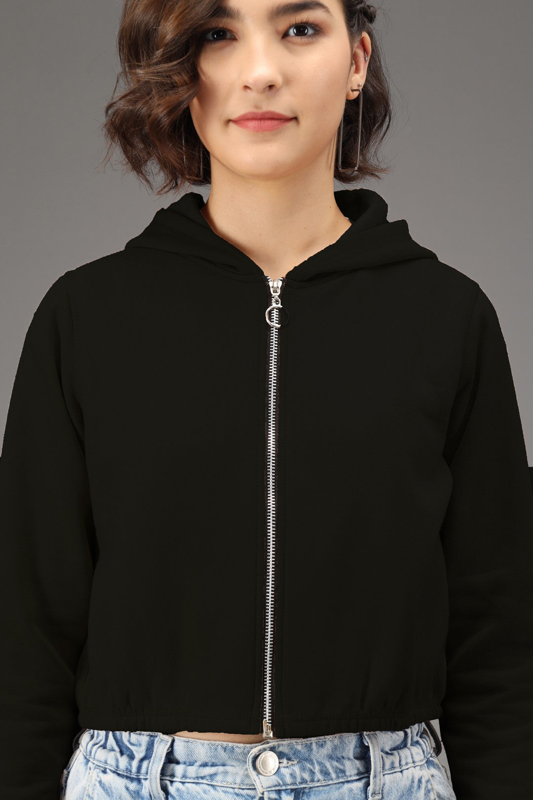 KOTTY Full Sleeve Solid Women Sweatshirt 