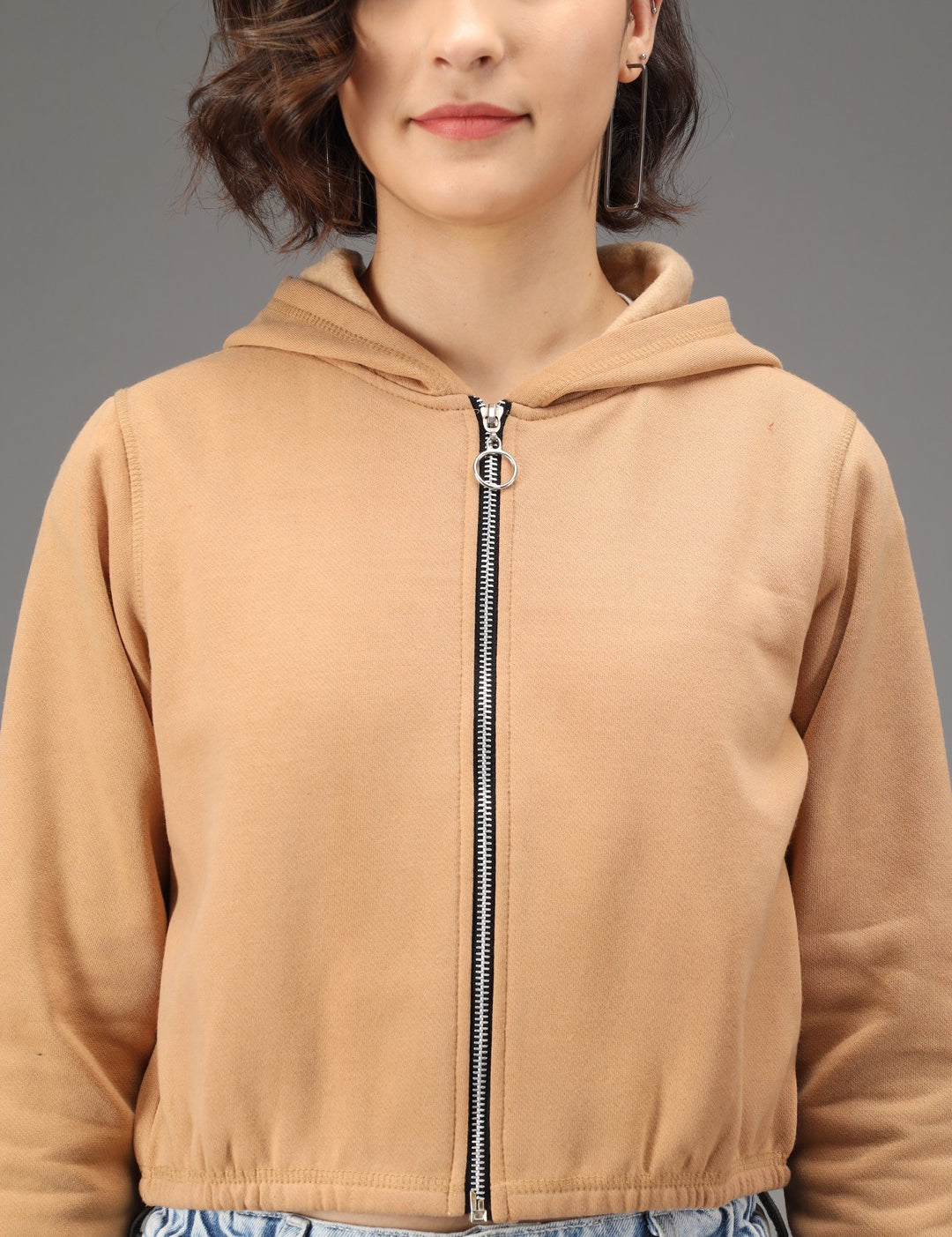 KOTTY Full Sleeve Solid Women Sweatshirt 