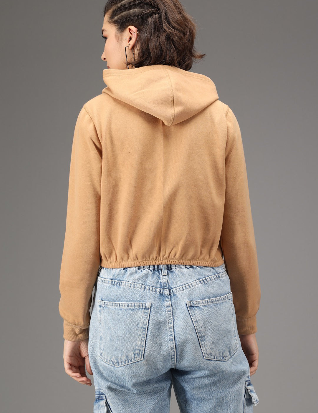 KOTTY Full Sleeve Solid Women Sweatshirt 