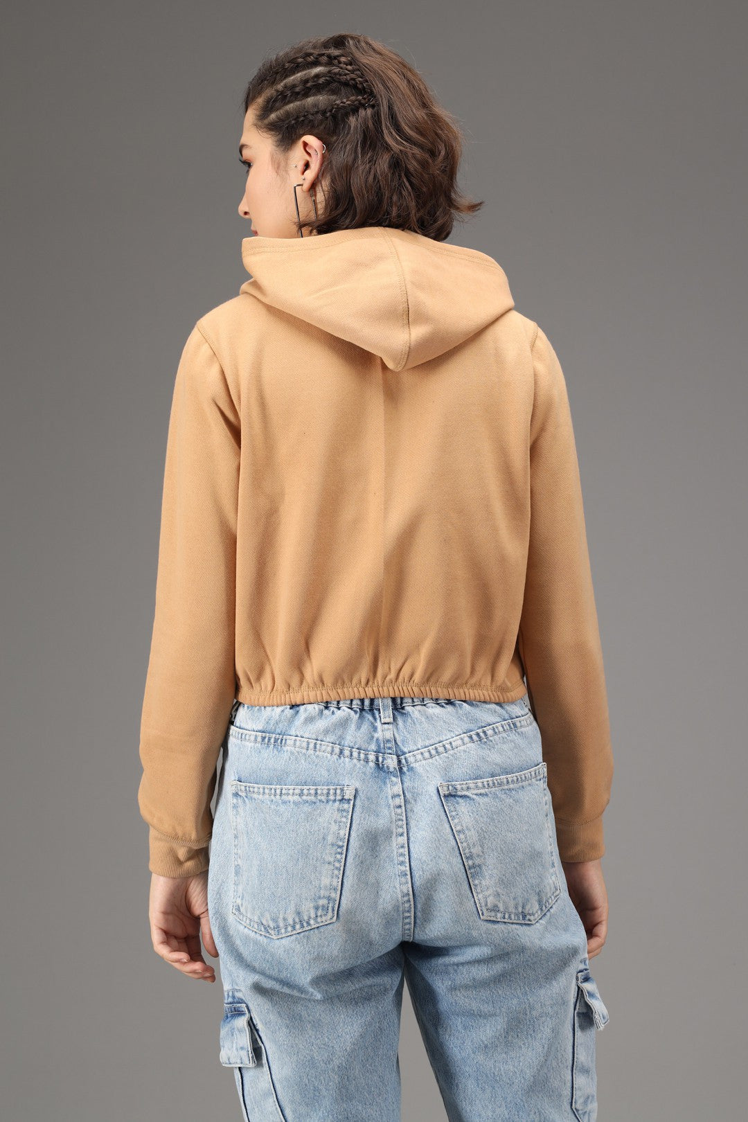 KOTTY Full Sleeve Solid Women Sweatshirt 
