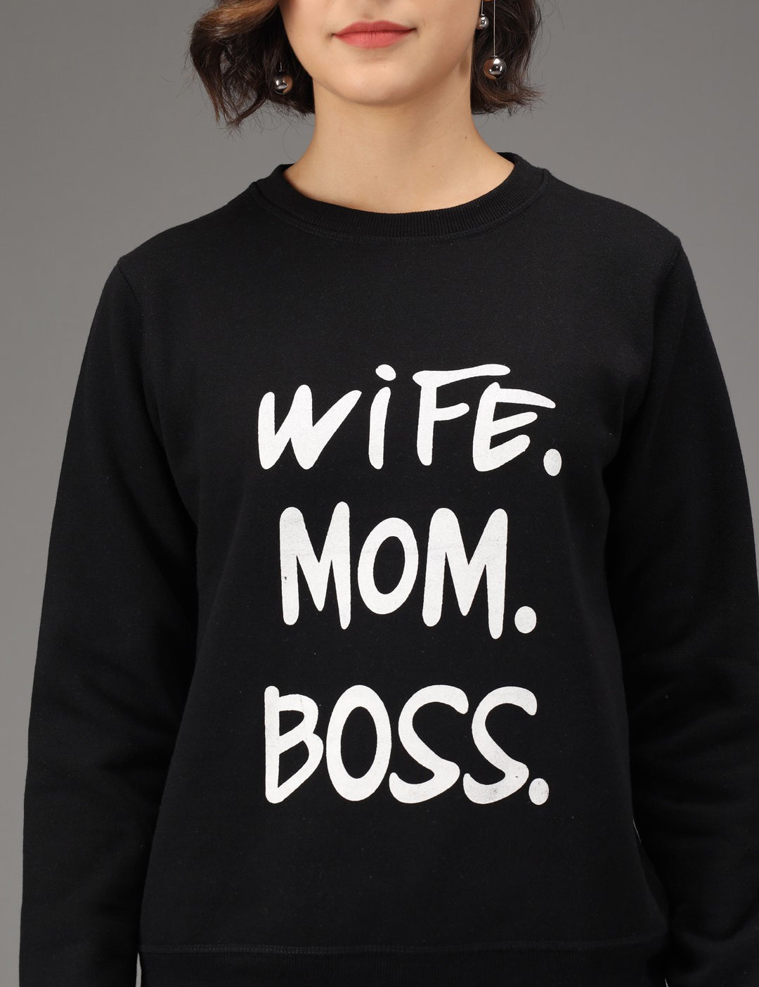 KOTTY Full Sleeve Printed Women Sweatshirt 