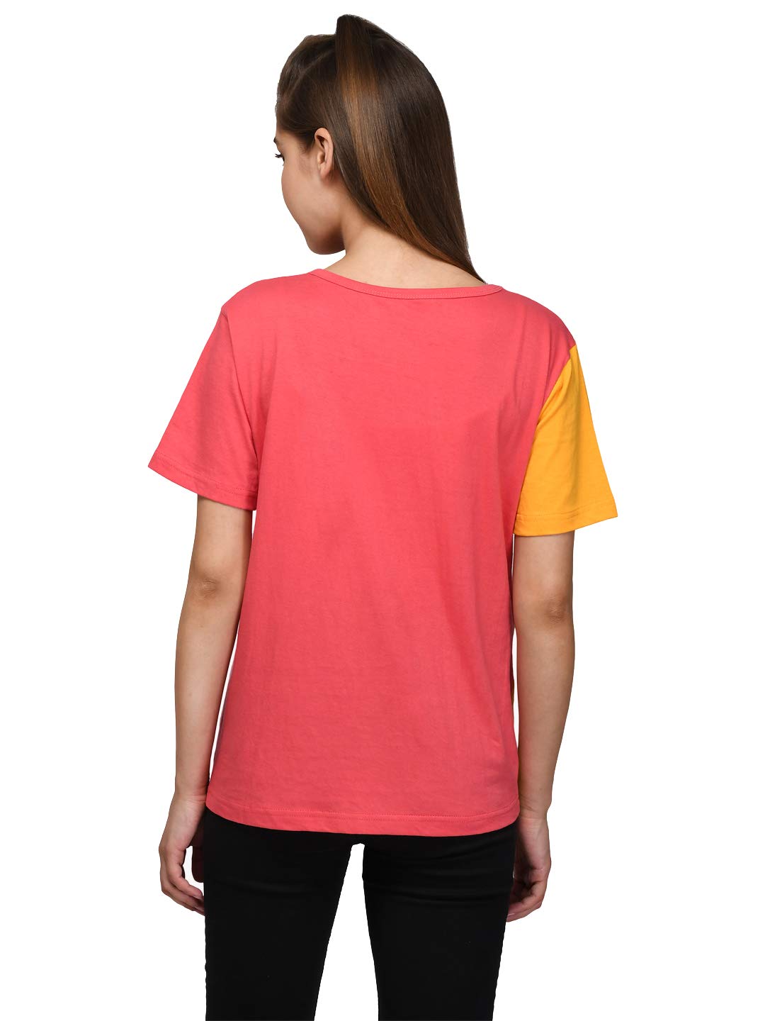 Kotty Women Multicoloured Pockets T-shirt