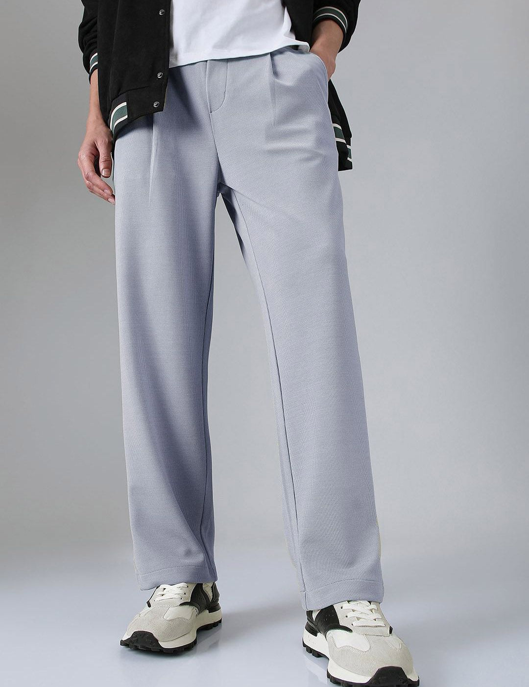 Kotty Men Relaxed Straight Leg Easy Wash Trousers