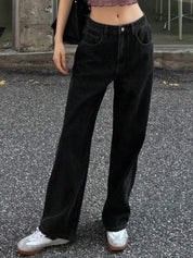 Kotty Women Jean Straight Fit High-Rise Stretchable Jeans