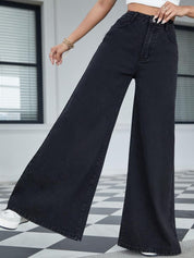 Kotty Women Jean Flared High-Rise Stretchable Jeans