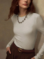 2-Pack Long Sleeve Crew Neck Tops