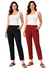 Women's 2-Pack Formal Pants Set