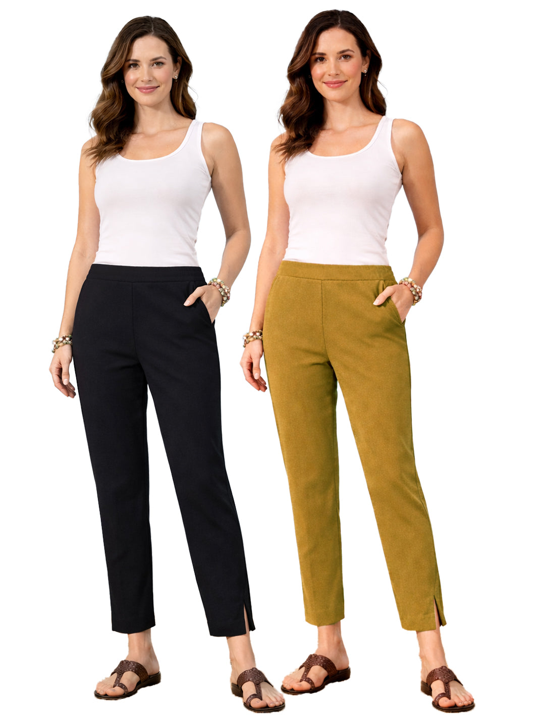 Women's 2-Pack Formal Pants Set