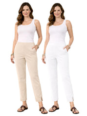 Women's 2-Pack Formal Pants Set