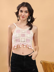 KOTTY Casual Self Design Women Multicolor Top 