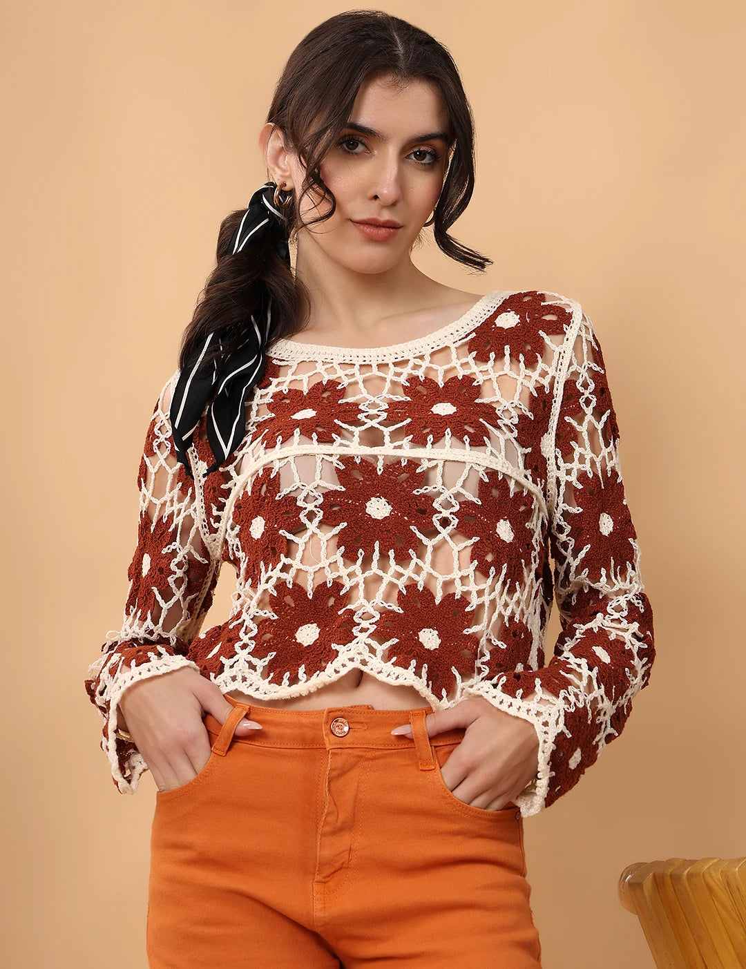 KOTTY Casual Printed Women Multicolor Top 