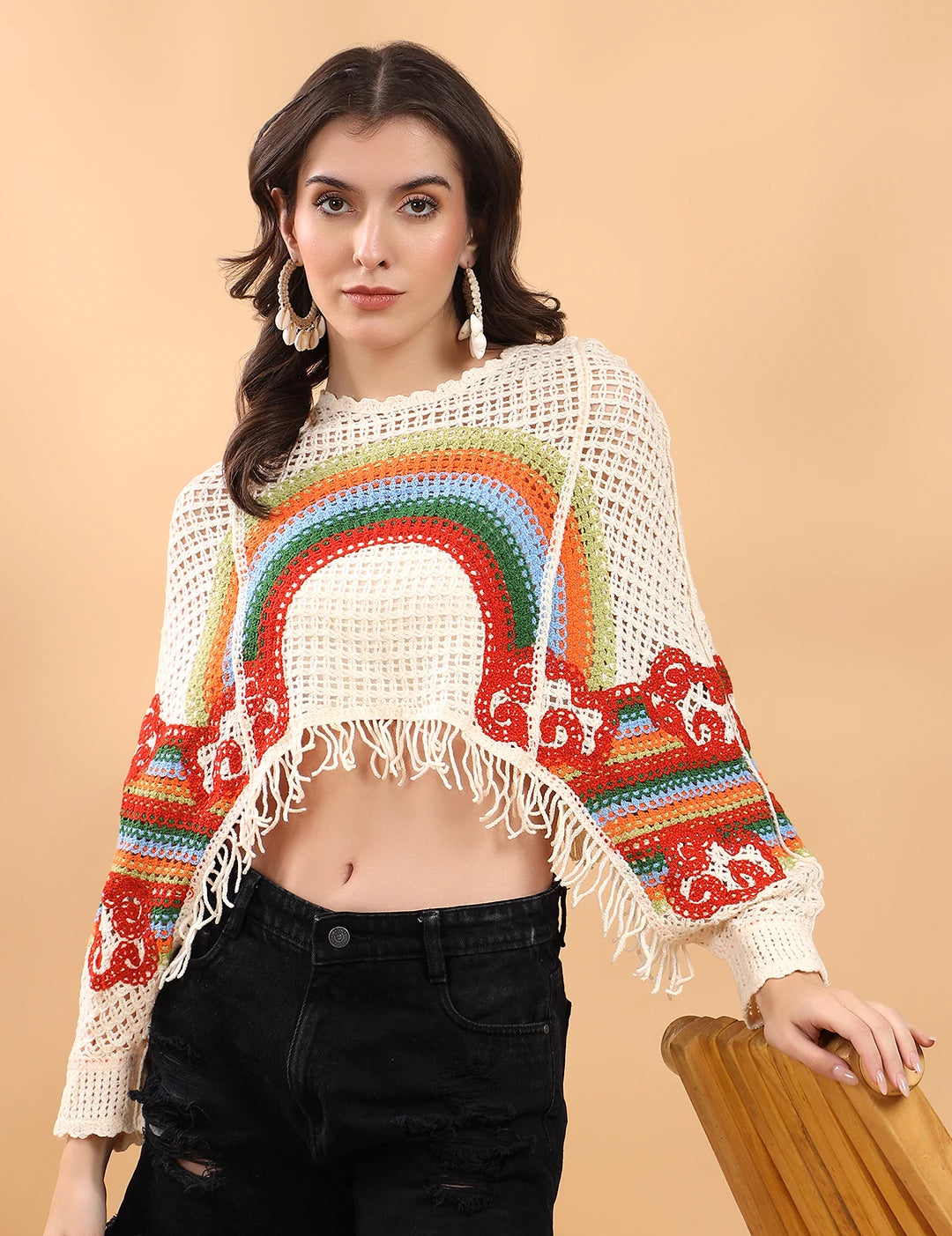 KOTTY Casual Printed Women Multicolor Top 