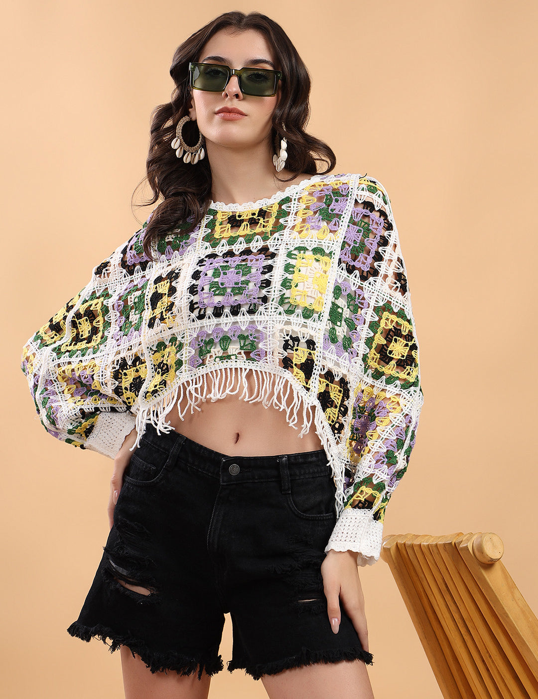 KOTTY Casual Printed Women Multicolor Top 