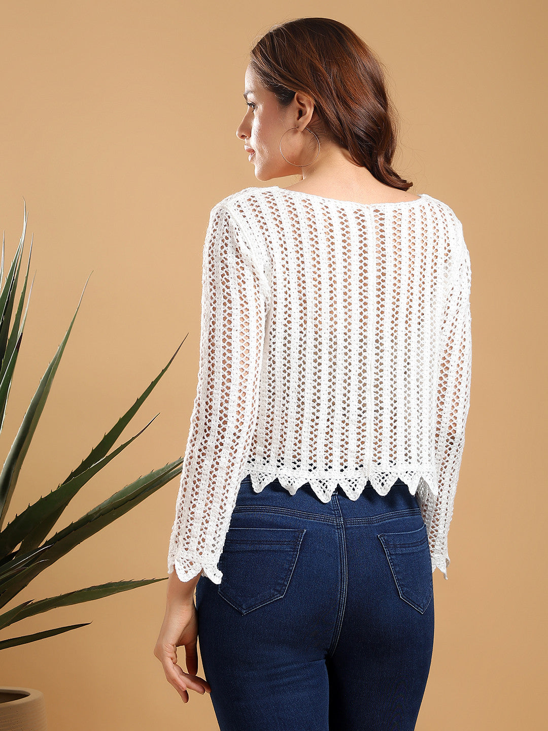 KOTTY Casual Printed Women White Top