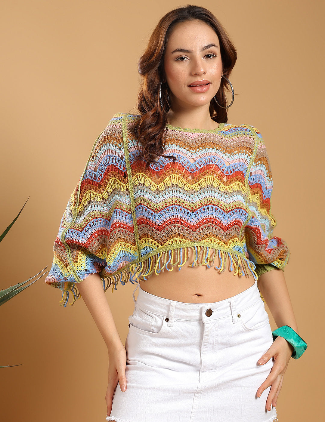 KOTTY Casual Printed Women Multicolor Top 