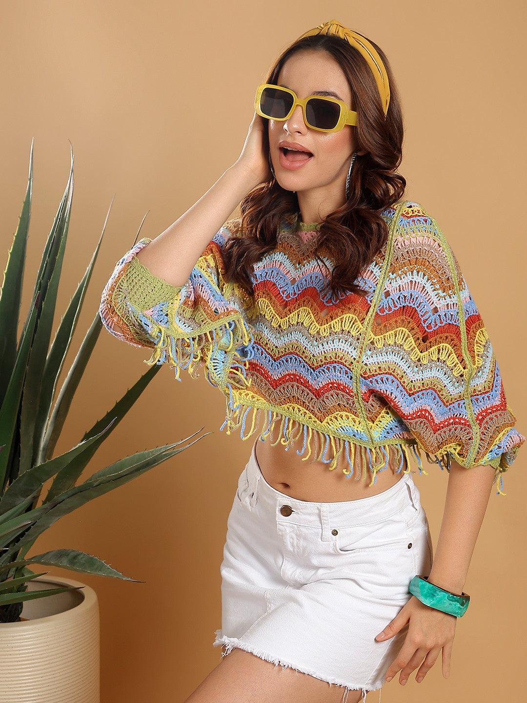 KOTTY Casual Printed Women Multicolor Top