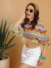 KOTTY Casual Printed Women Multicolor Top