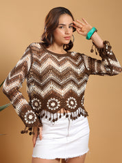 KOTTY Casual Printed Women Multicolor Top