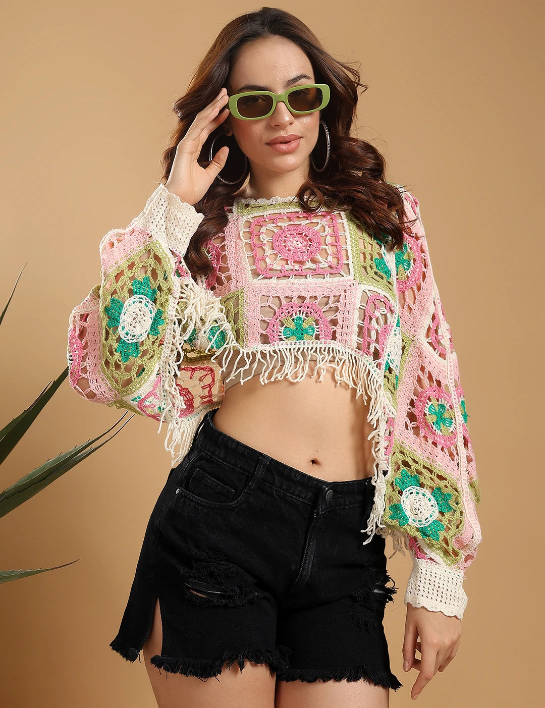 KOTTY Casual Printed Women Multicolor Top 